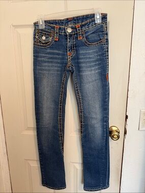 True Religion Womens Blue Jeans Size 27